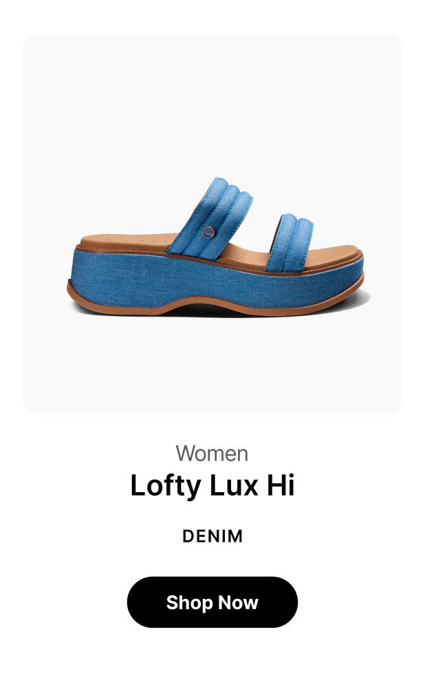 Lofty Lux Hi, Denim