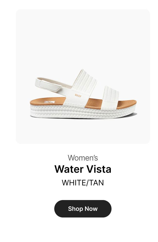 Water Vista, White/Tan