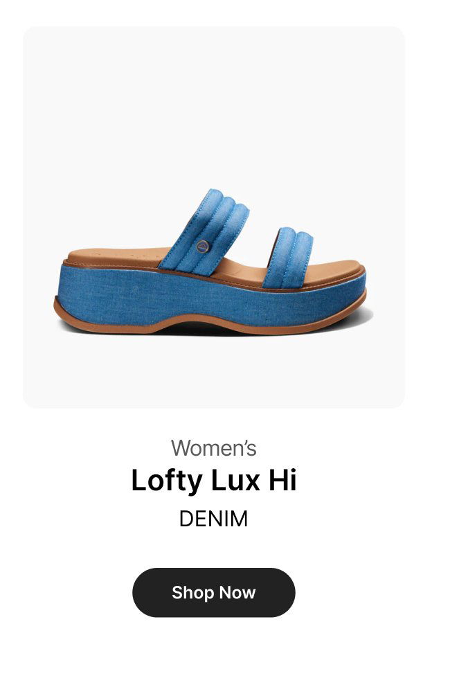 Lofty Lux Hi, Denim