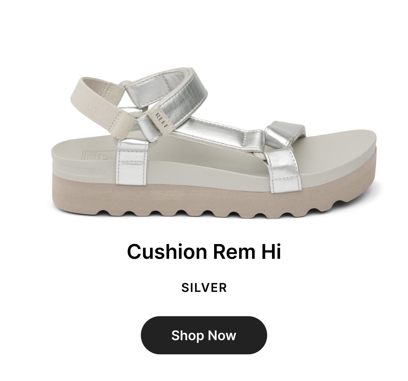 Cushion Rem Hi, Silver