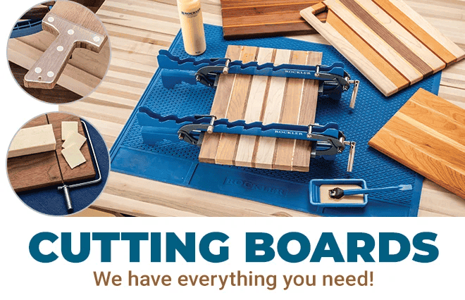 We Have Everything Your Need for Making Cutting Boards!