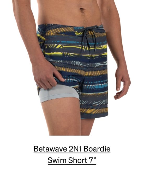 Betawave 2N1 Boardie Swim Shorts