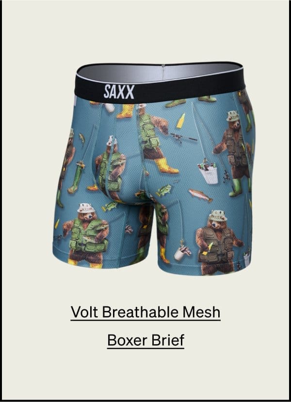 Volt Breathable Mesh Boxer Brief