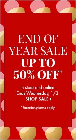 End of Year Sale