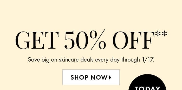 Get 50% Off