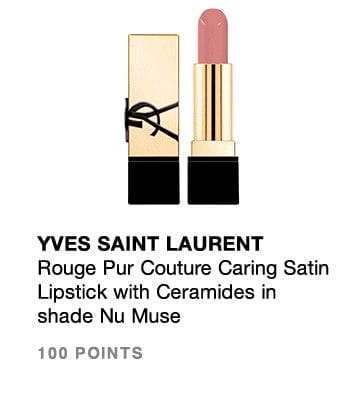 Rouge Pur Couture Caring Satin Lipstick with Ceramides in shade Nu Muse