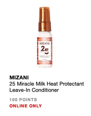 25 Miracle Milk Heat Protectant Leave-In Conditioner