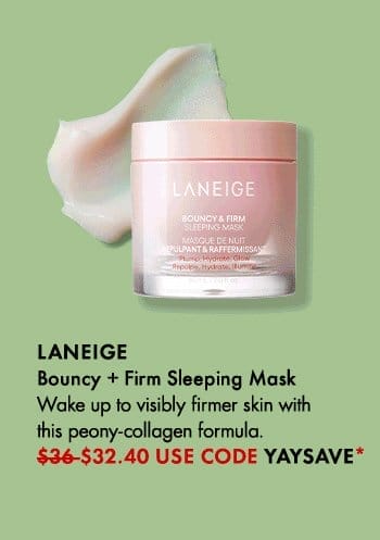 LANEIGE Firming + Plumping Lip Sleeping Mask