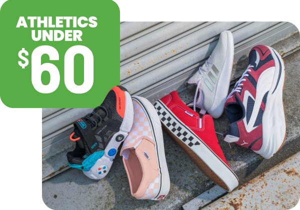 Athletics under \\$60