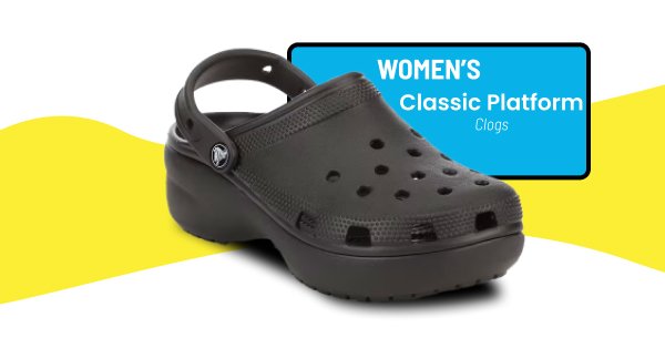 crocs classic platform clog