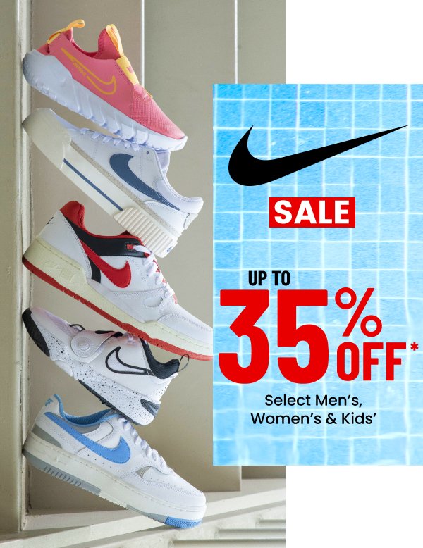 Nike On Sale up to 35% off - Select Men's Women's and Kids