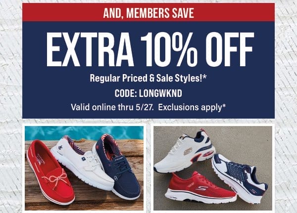 MEMBERS SAVE AN EXTRA 10% OFF. SHOP NOW