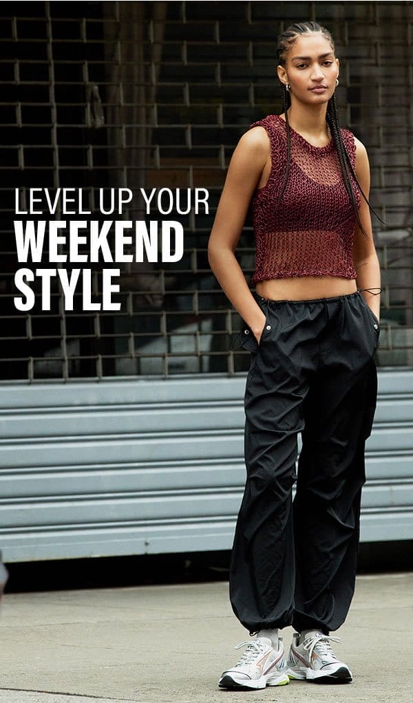 Level up your weekend style