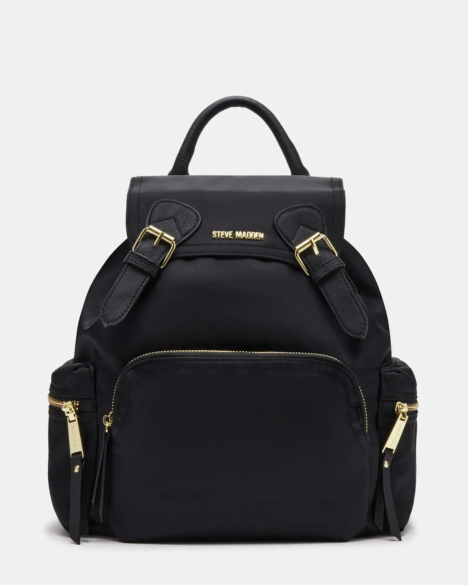 NYLON BACKPACK BLACK - BLACK / ONESZ / 1