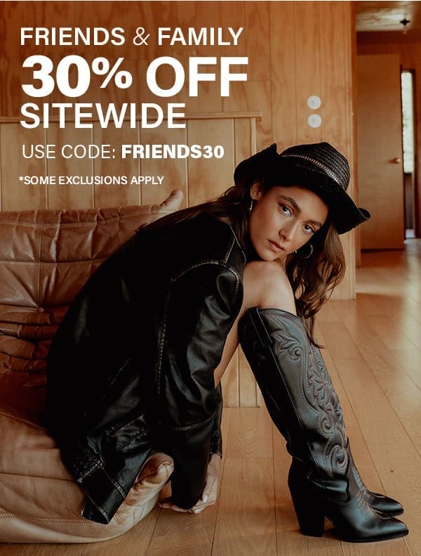 30% Off Sitewide