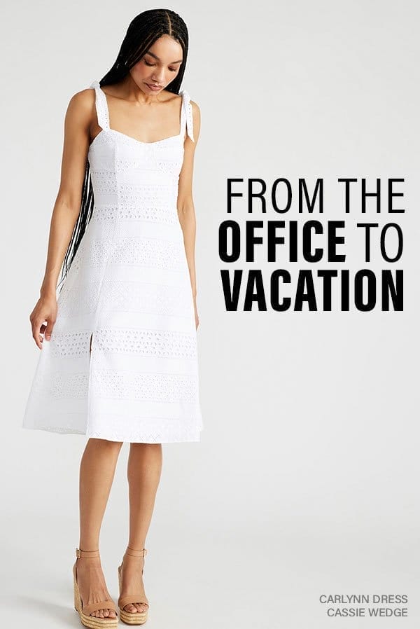 From the office to vacation