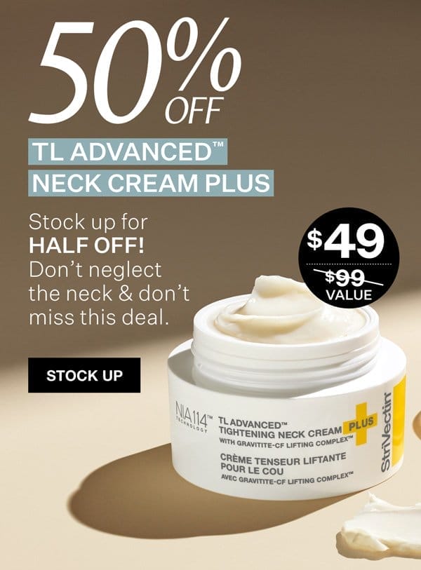 Shop TL Advanced™ Tightening Neck Cream PLUS