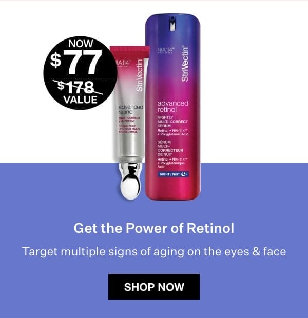 Get the power of retinol