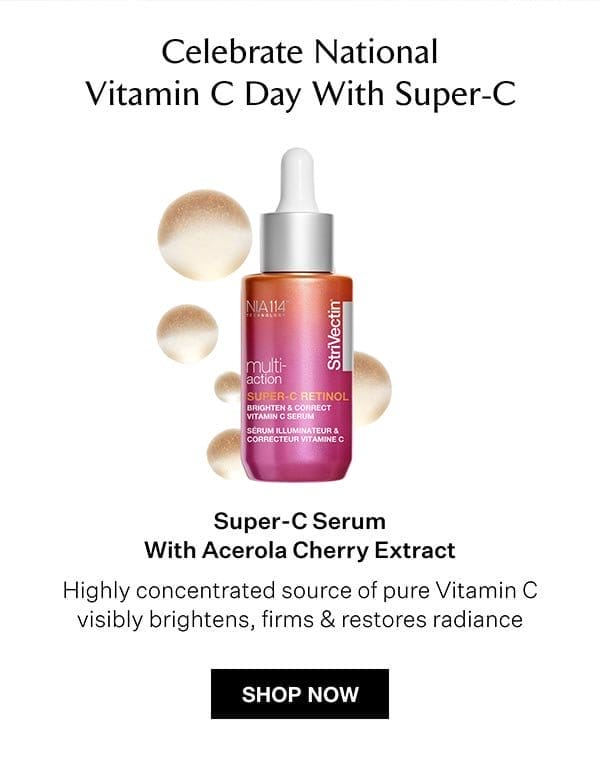 Vitamin C meets Retinol for your best & brightest skin