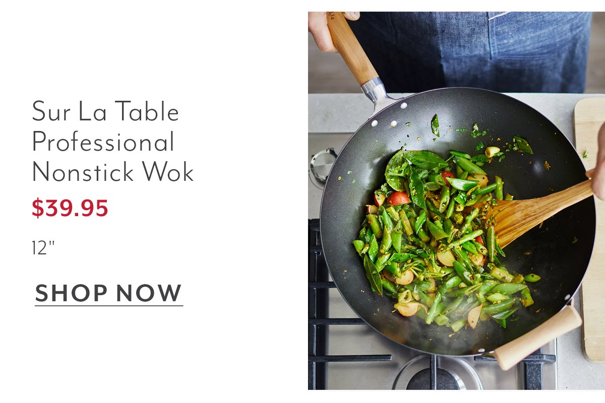 Sur La Table Professional Nonstick Wok