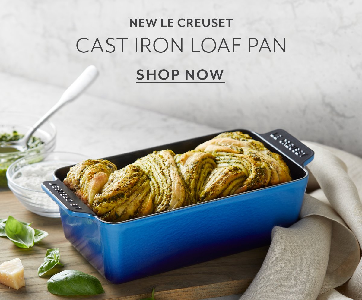 New Le Creuset Cast Iron Loaf Pan