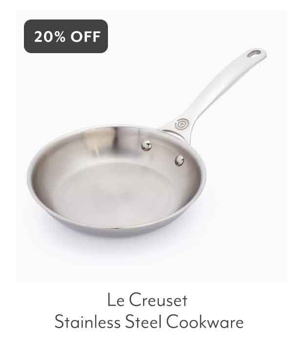 Le Creuset Stainless Steel Cookware