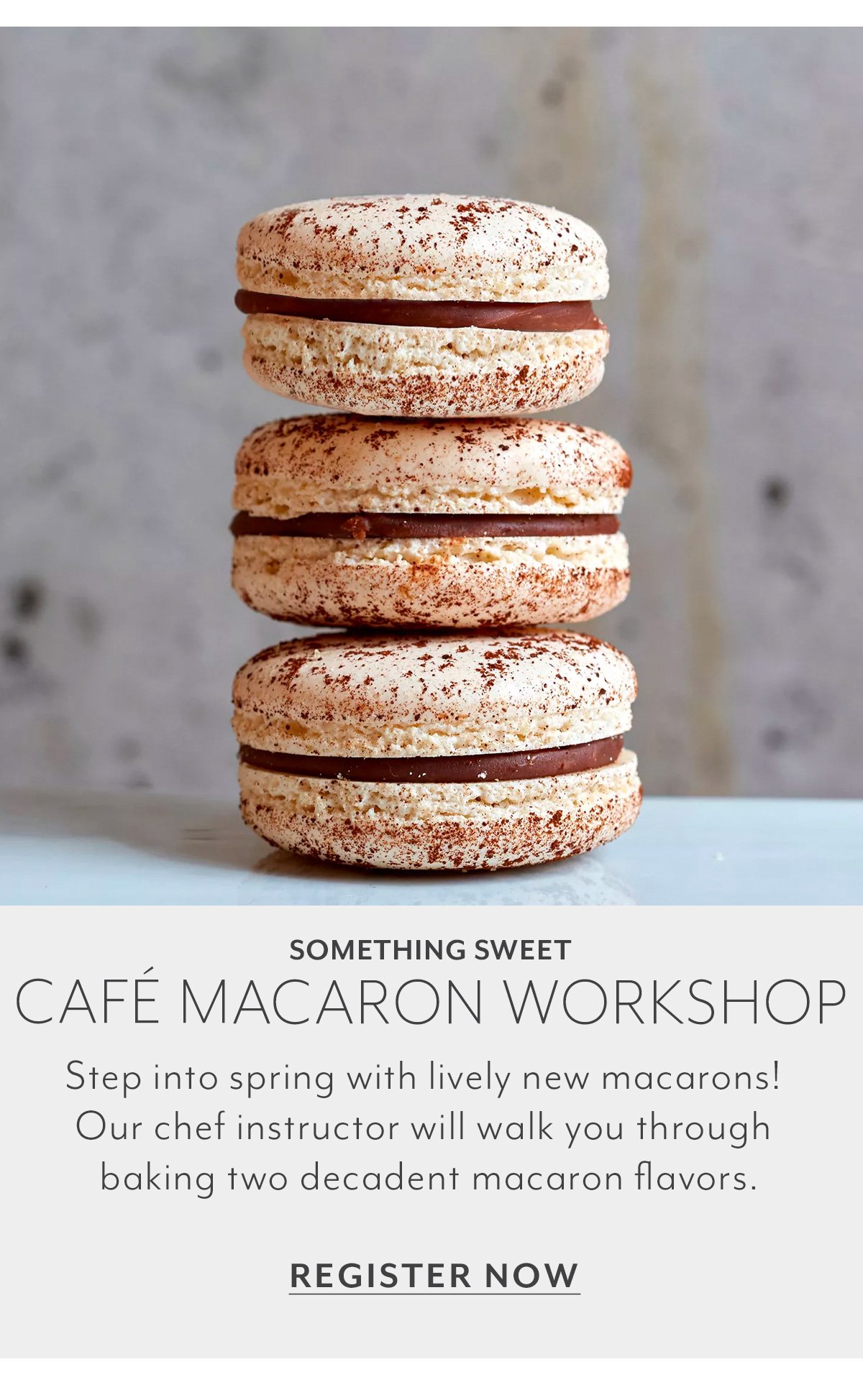 Café Macaron Workshop