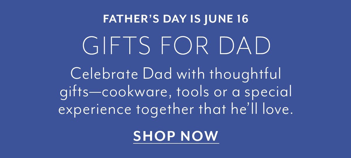 Father's Day Is June 16