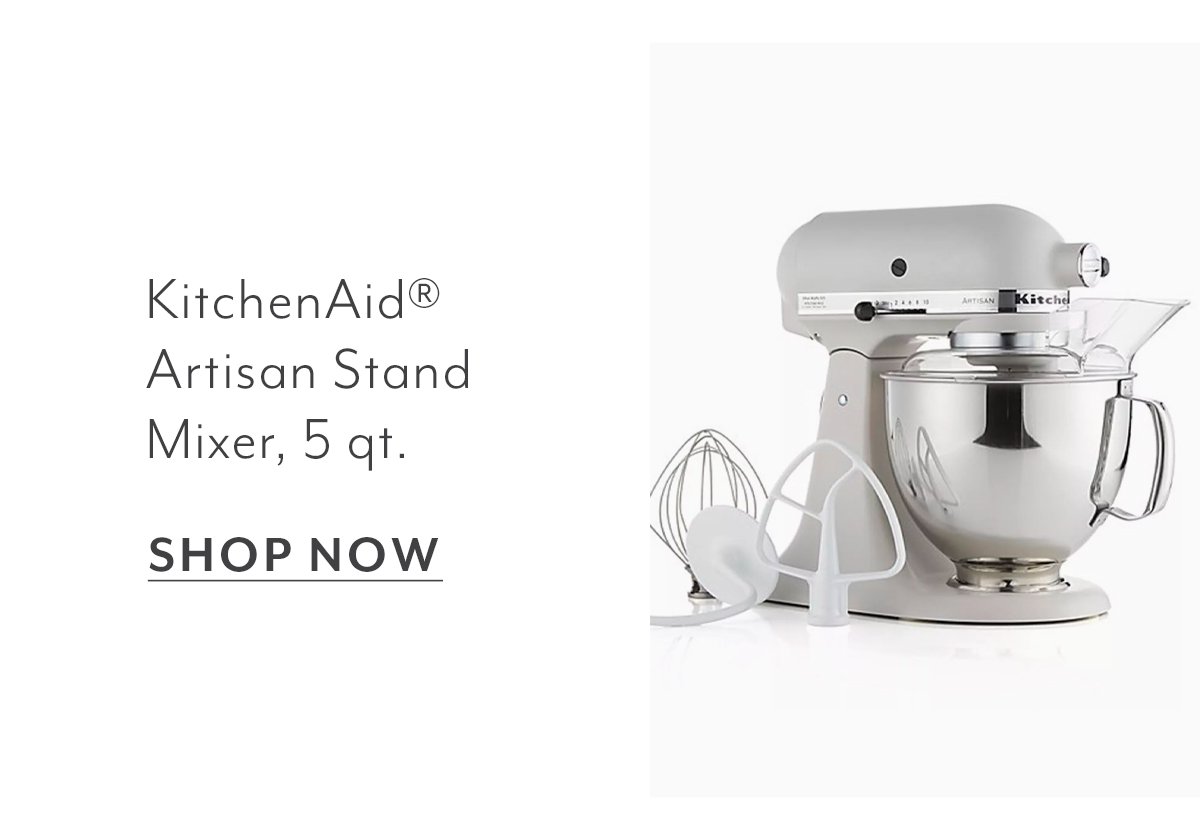 KitchenAid® Artisan Stand Mixer, 5 Qt.