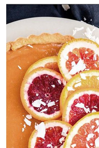 Blood Orange Tart