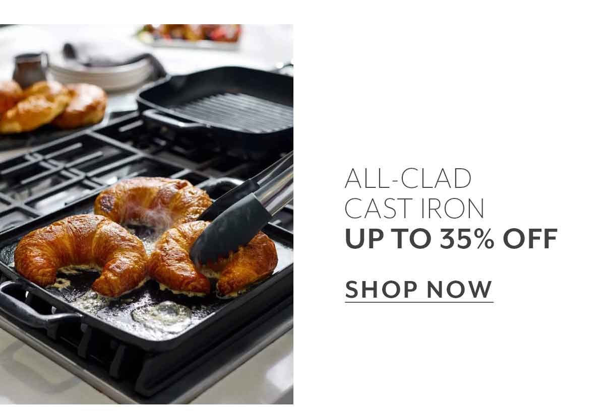 All-Clad Cast Iron Square Griddle, 11"