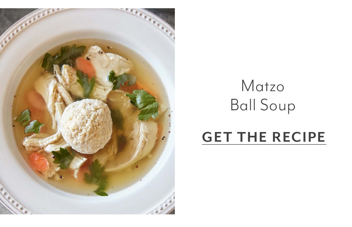 MATZO BALL SOUP