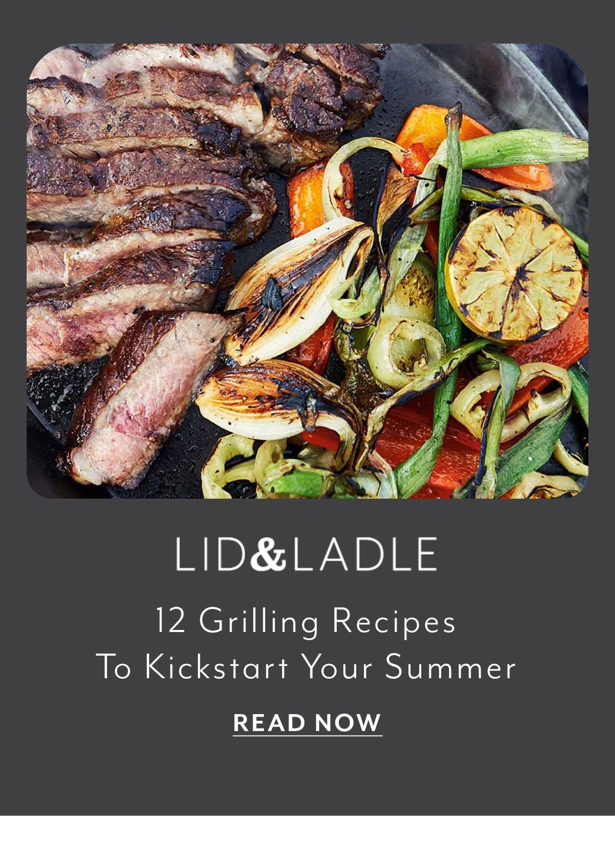 Lid & Ladle: 12 GRILLING RECIPES TO KICKSTART YOUR SUMMER