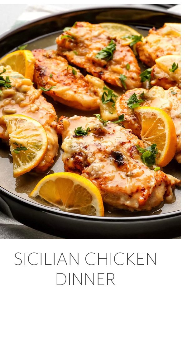 Sicilian Chicken Dinner