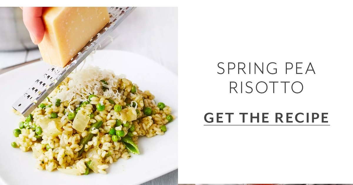 SPRING PEA RISOTTO