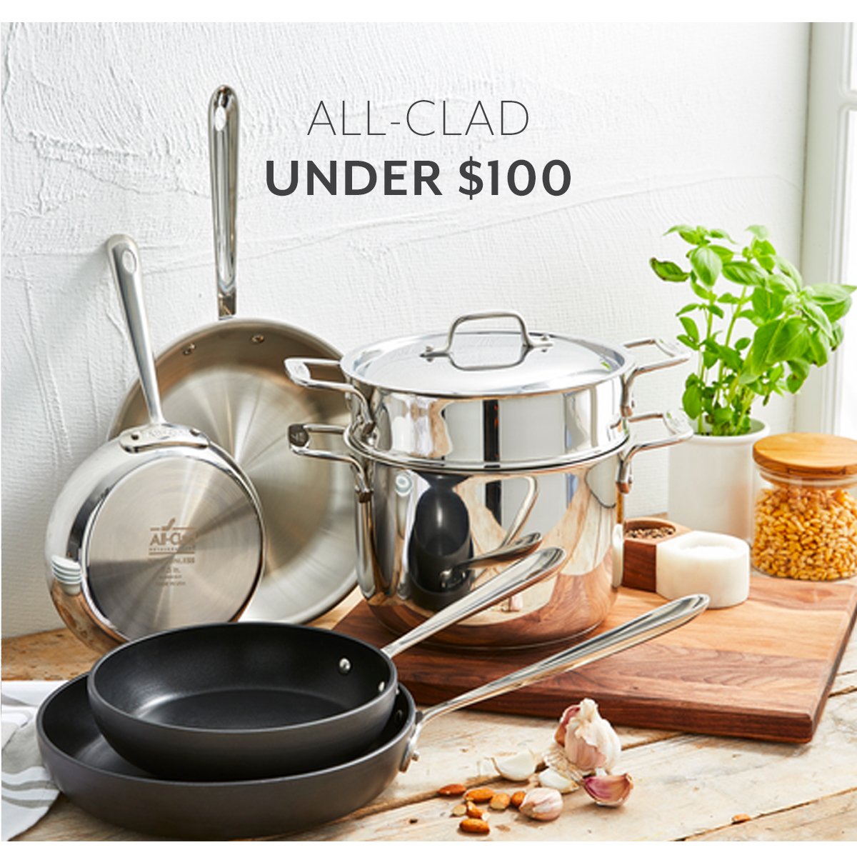 ALL CLAD UNDER \\$100