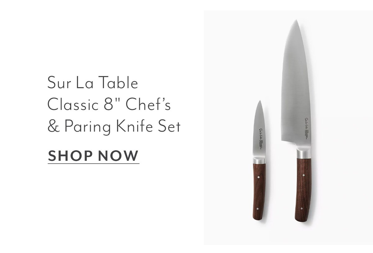 Sur La Table Classic 8in Chef’s & Paring Knife Set