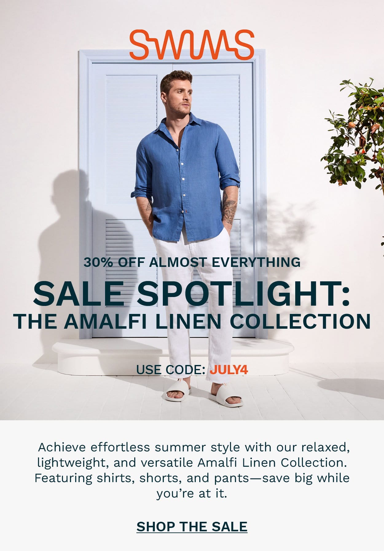 30% Off Bestselling Linen Collection