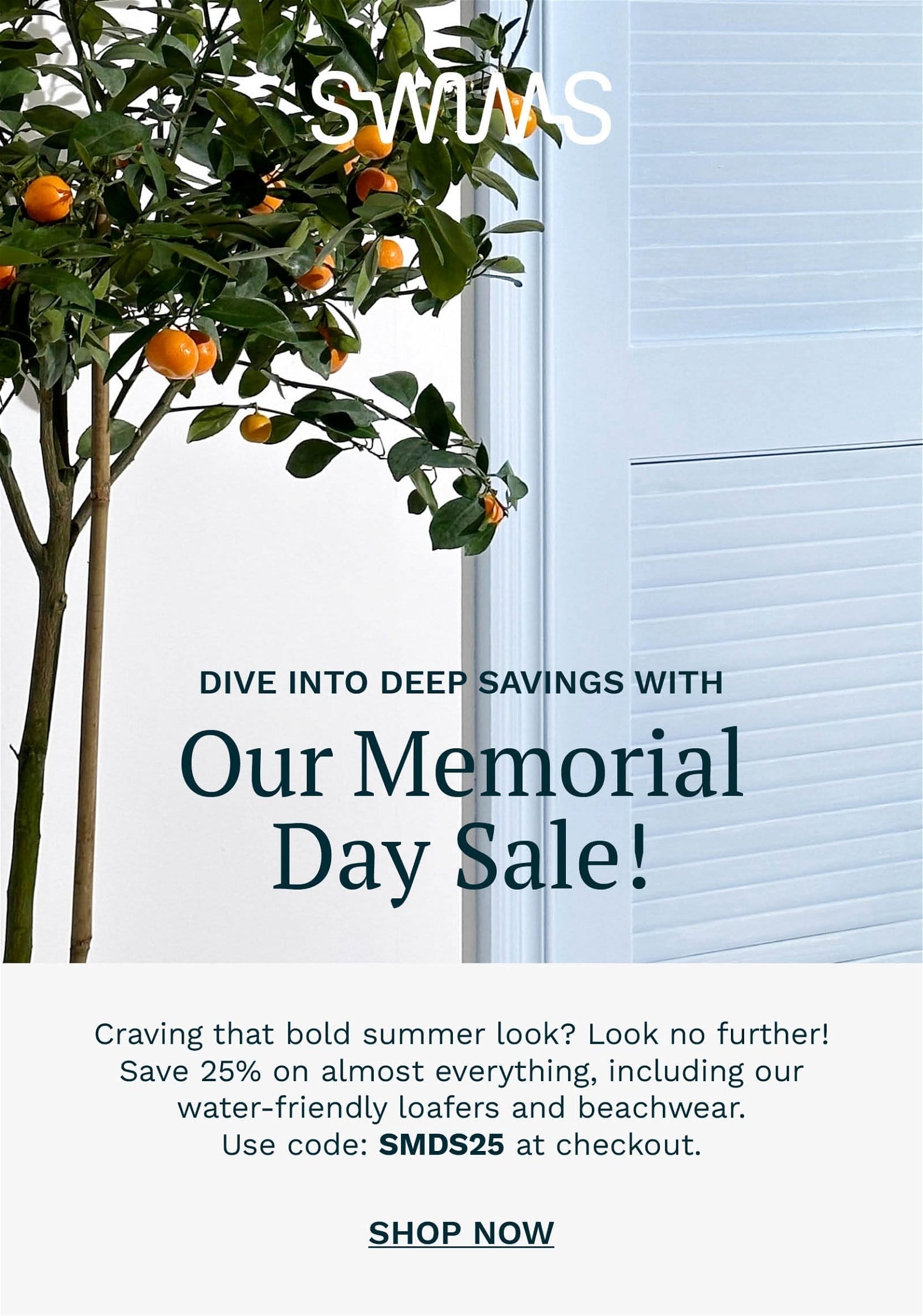 SHOP MEMORIAL DAY SALE