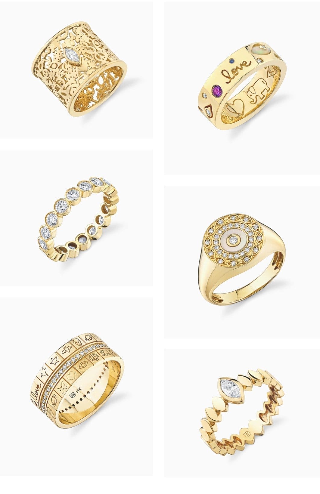 Sydney Evan Rings Collection