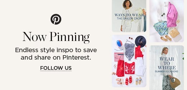 Follow us on Pinterest