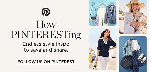 Follow us on Pinterest