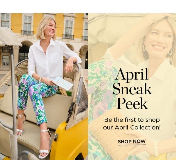 Shop April Sneak Peek