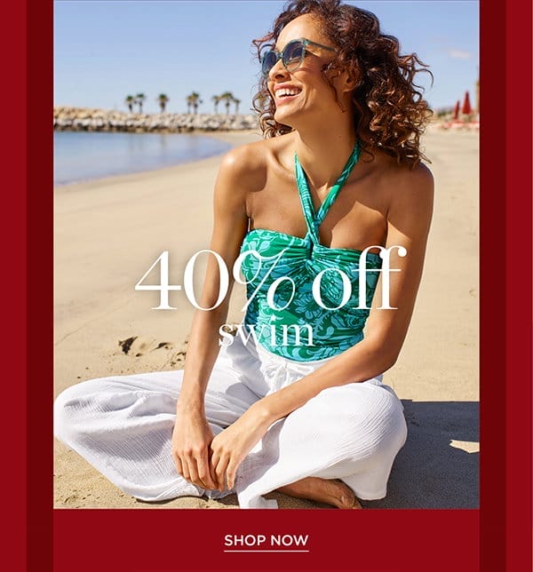 40% off Swim