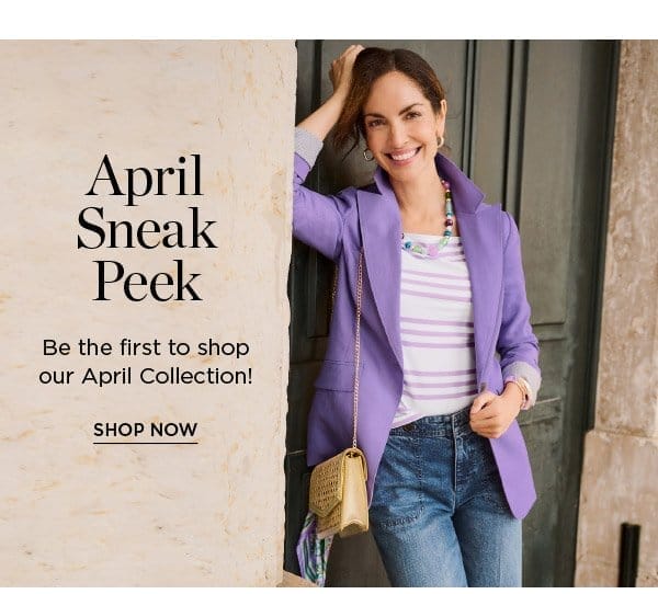 Shop April Sneak Peek