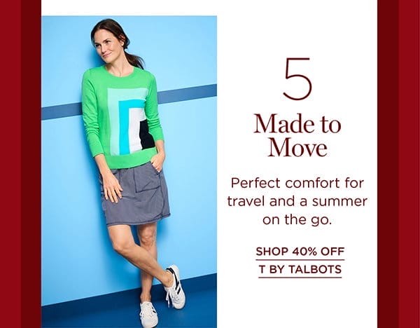 40% off T by Talbots | Shop Now