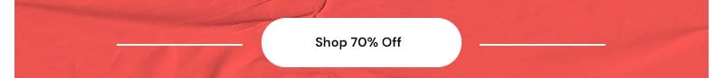 70% Off Clearance Sale