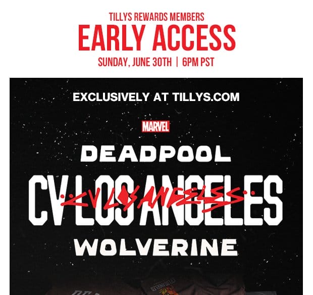 Shop DEADPOOL WOLVERINE x CVLA