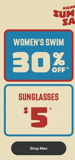 Men's Summer Sale