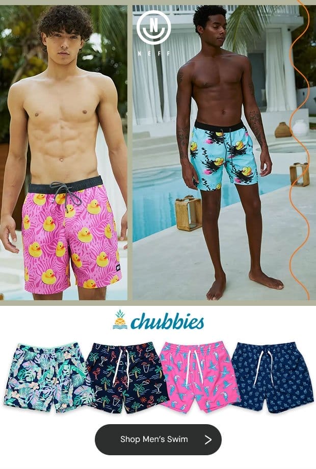 Men's Chubbies Swim